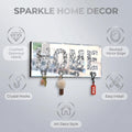 Crush Diamond Mirrored ACCUEIL Lettre Plaque Signe pour décoration murale