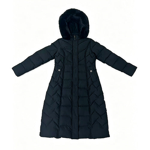 Coin long rembourré en coton de couleur unie