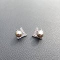 Boucles d'oreilles triangle en forme de V