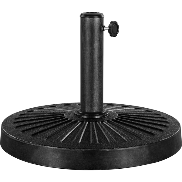 30 Lb Parapluie de patio de fer lourd 18in pour l'extérieur