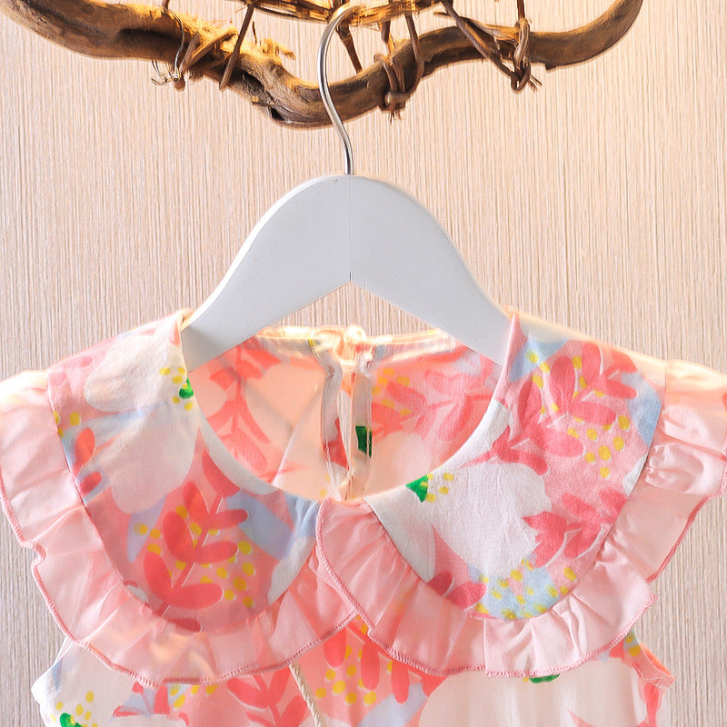 Robe polyvalente casuale simple pour filles