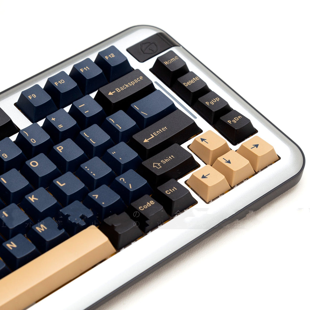 Blue Keycap Deux couleurs Ergonomic ABS Ensemble complet de 173 Keycaps