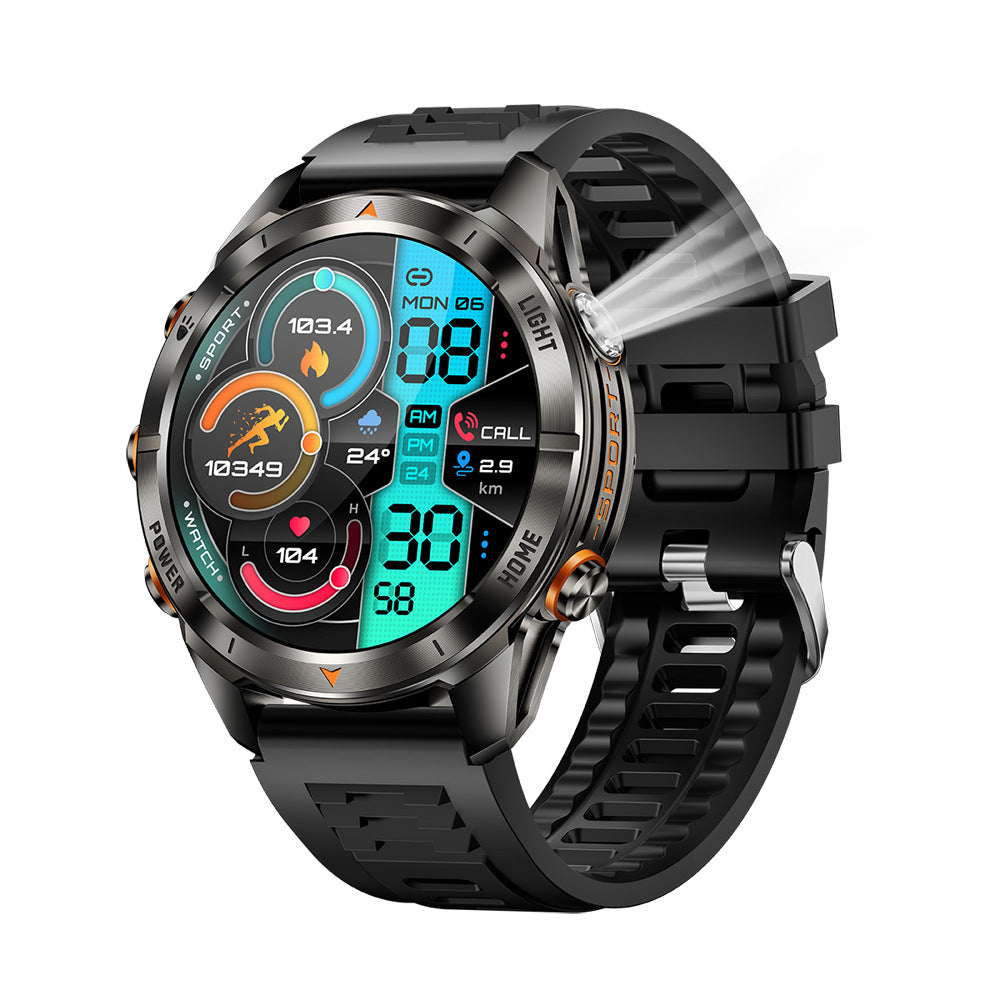 KT80 Smart Watch écran HD complet Super grande batterie Bluetooth appel