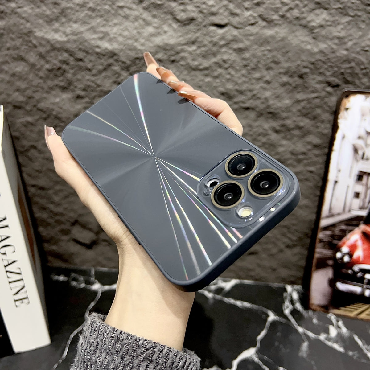 Coque de téléphone cristal Lentille Protecteur