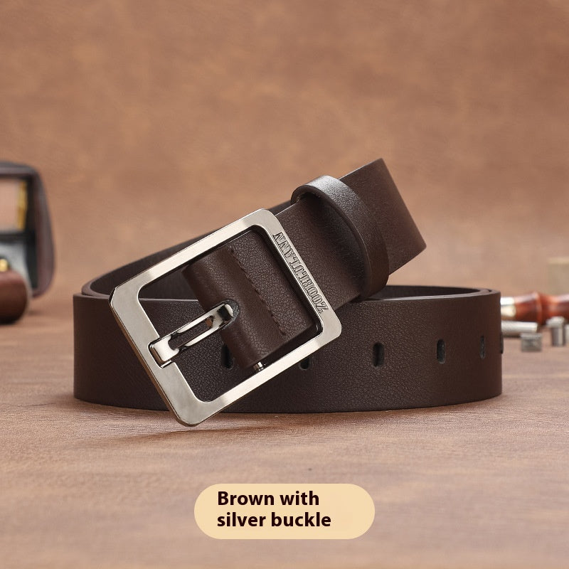 Ceinture d'épingle de mode décontractée pour hommes