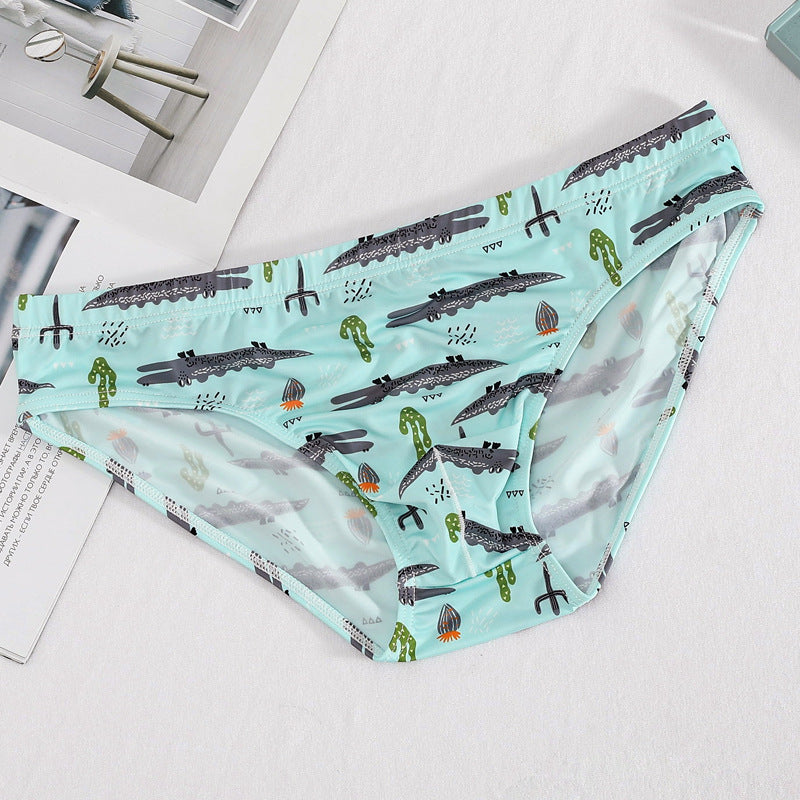 Ice Silk Breathable Imprimé Short Comfort à séchage rapide