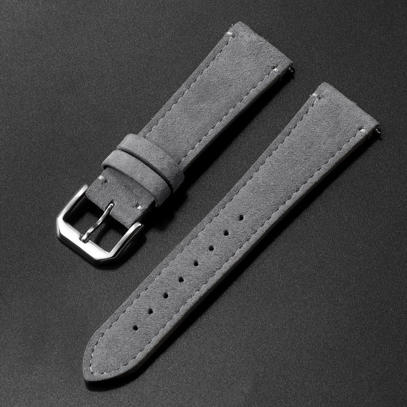 Bande de montres en cuir Suede