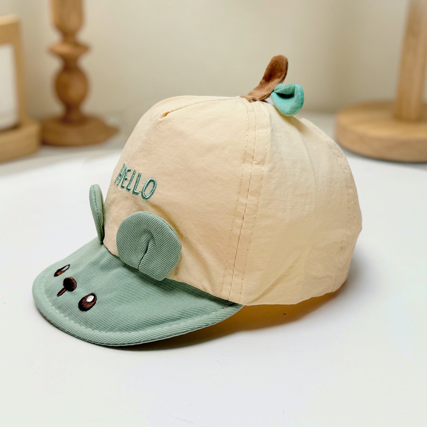 Casquette de baseball pour bébé en forme de tir mignon - Casquette de baseball pour bébé en forme de caricature -