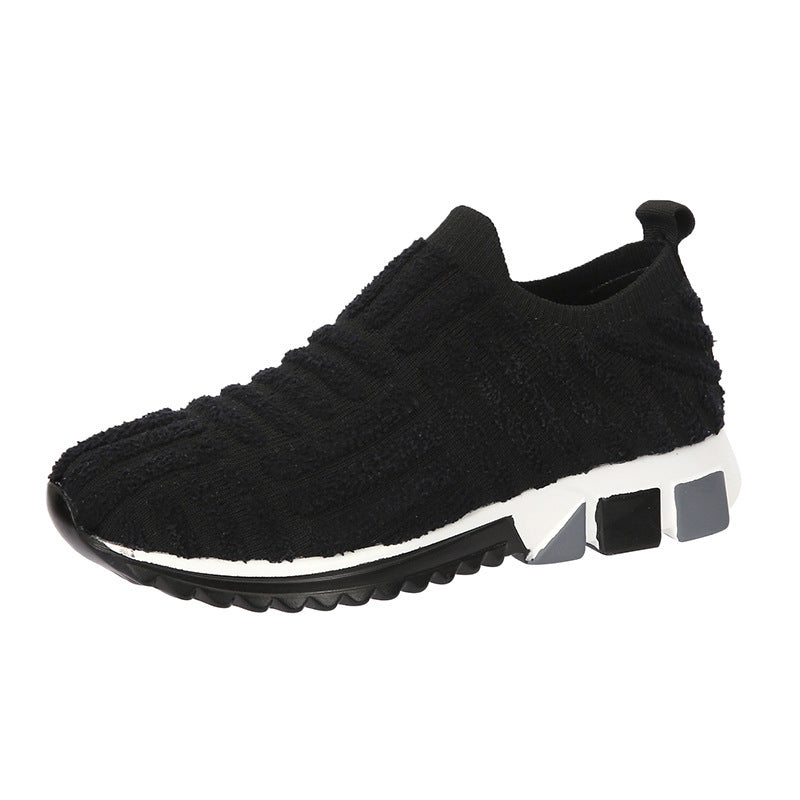 Femmes Mesh Respirant Solid Couleur Chaussures Casual