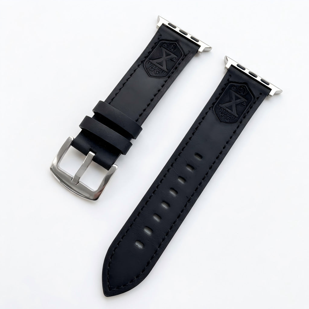 Vintage Crazy Horse Bracelet de montre en cuir