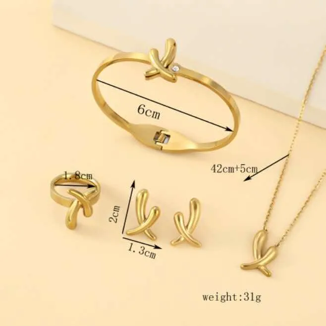 Boucles d'oreilles en acier inoxydable