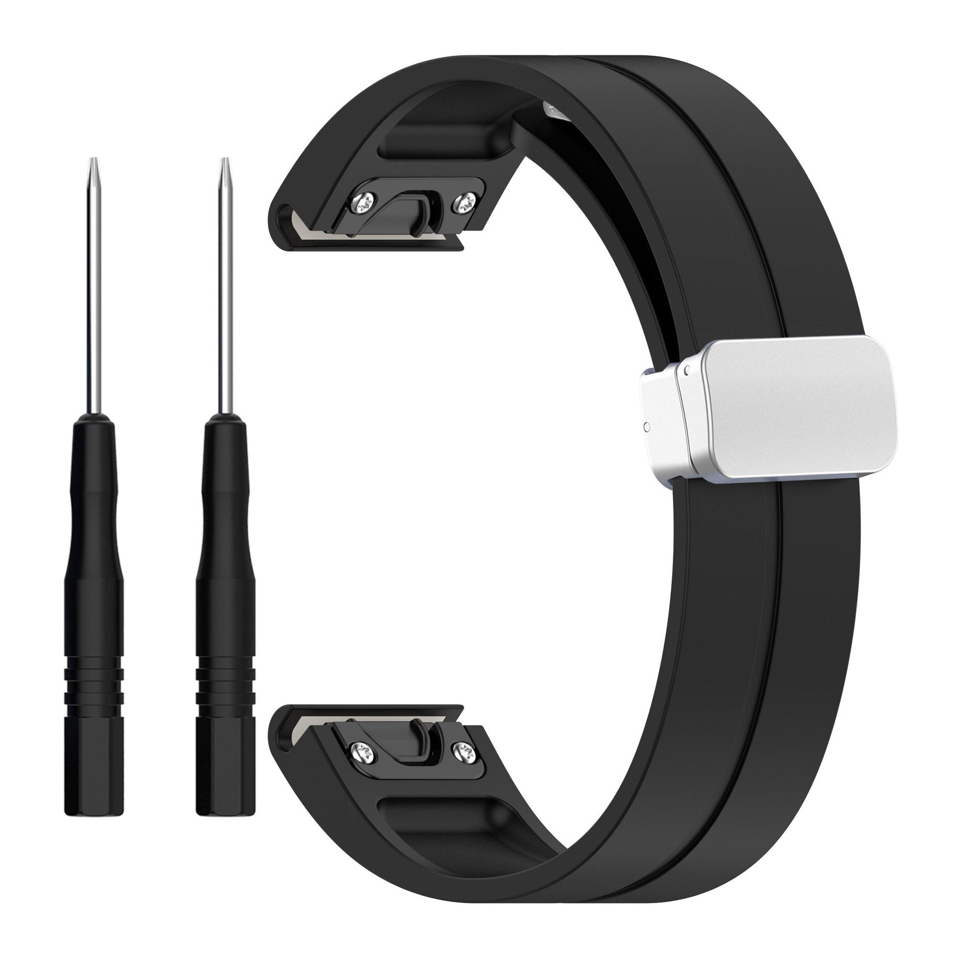 Bracelet en silicone à libération rapide