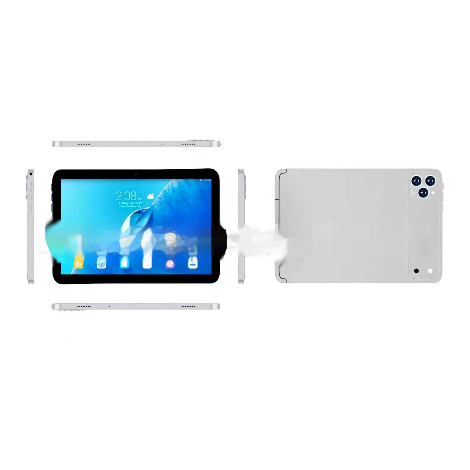 Tablette de 10 pouces avec un processeur octa-core 4G appelant Wi-Fi 5G et Android