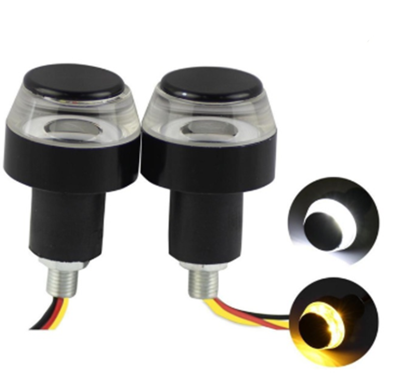 Poignée de moto de mode Led Tour Signal lumineux