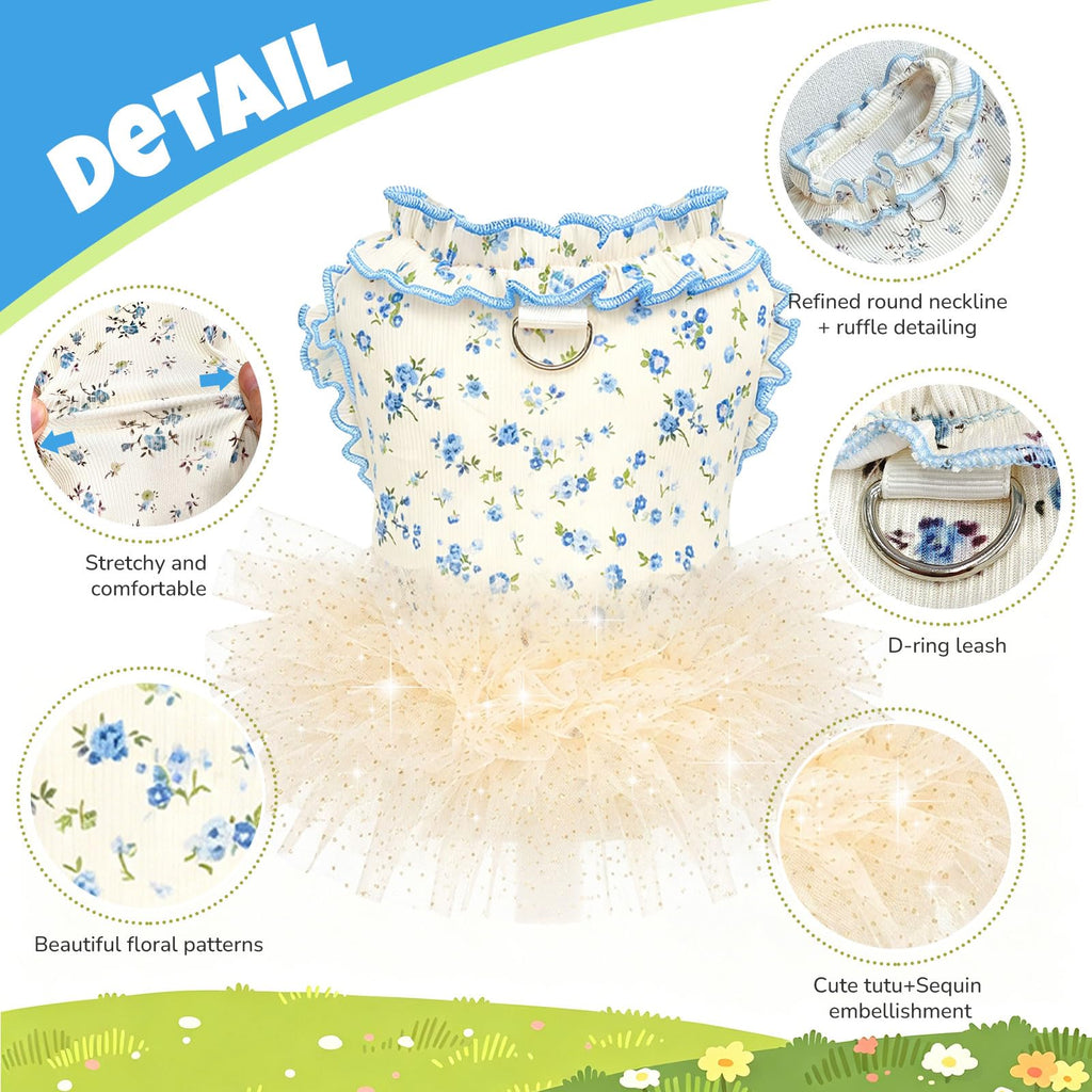 Robes de chien pour petits chiens fille
