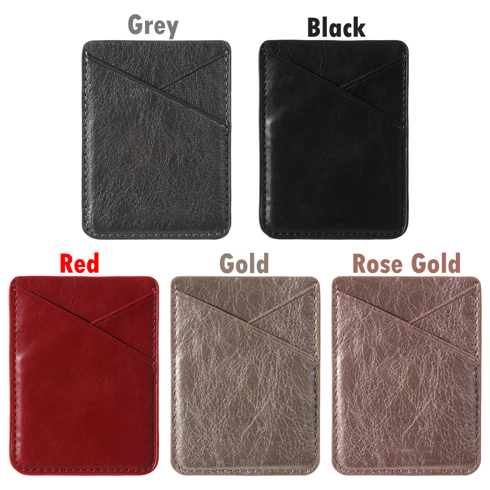 Autocollant de téléphone portable en cuir PU