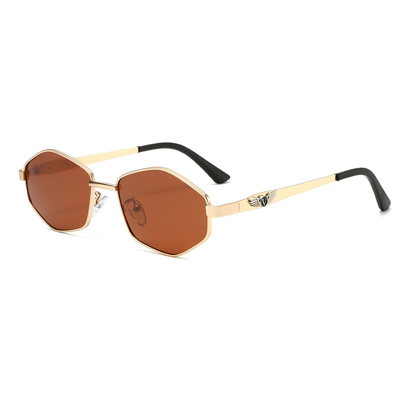 Hommes Lunettes de soleil en métal Polarisants Verres Été Rasoirs extérieurs pour hommes