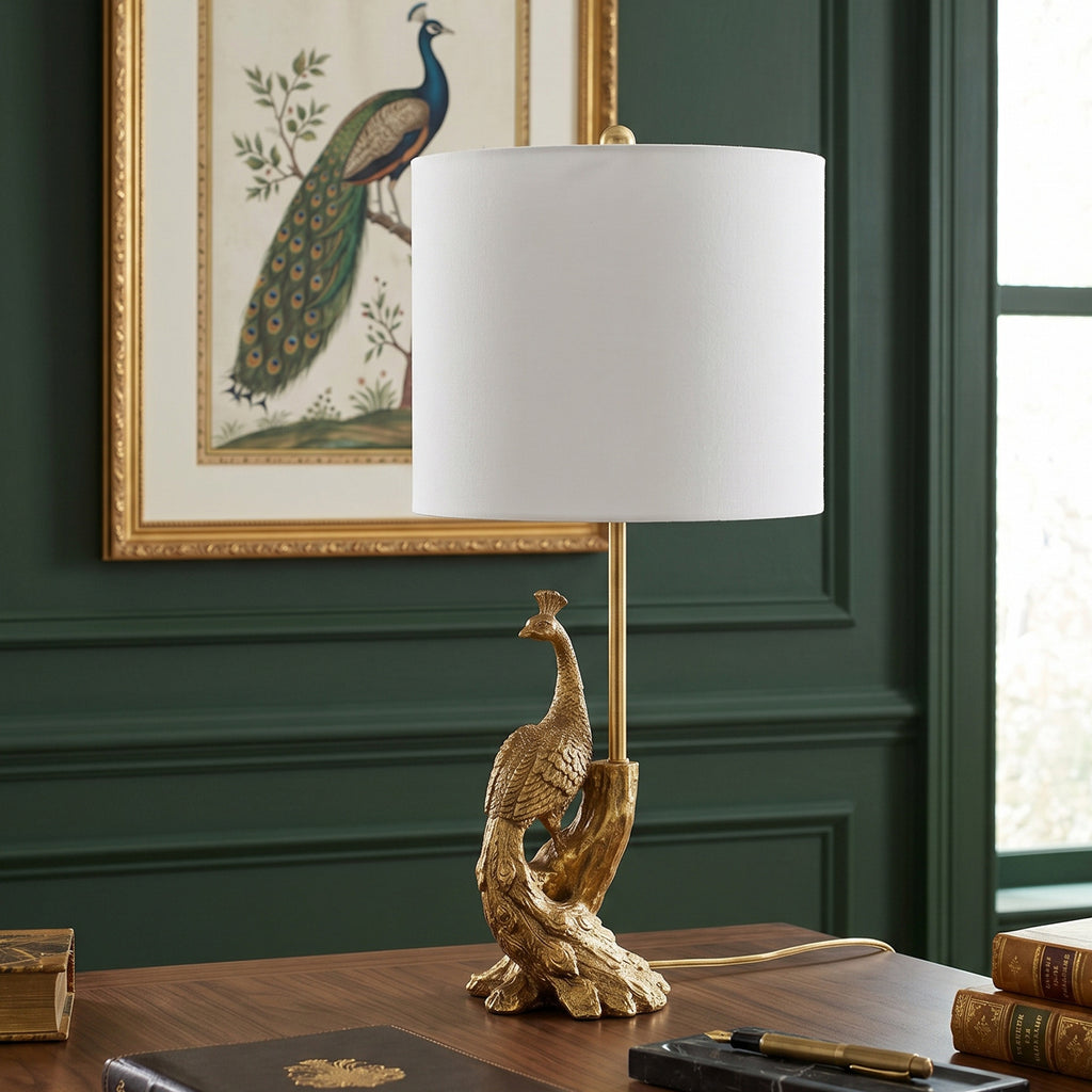Lampe de bureau créative en forme d'oiseau Salon Entrée Lumière décorative