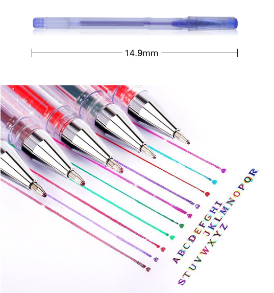 Stylo de gel de couleur