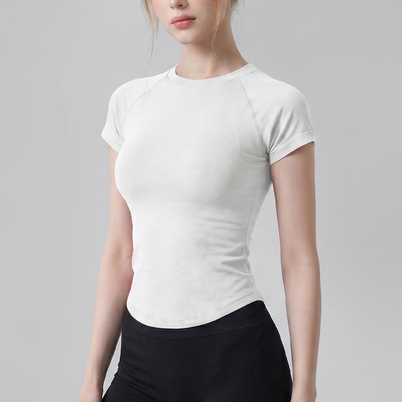 T-shirt d'entraînement pour femmes à séchage rapide