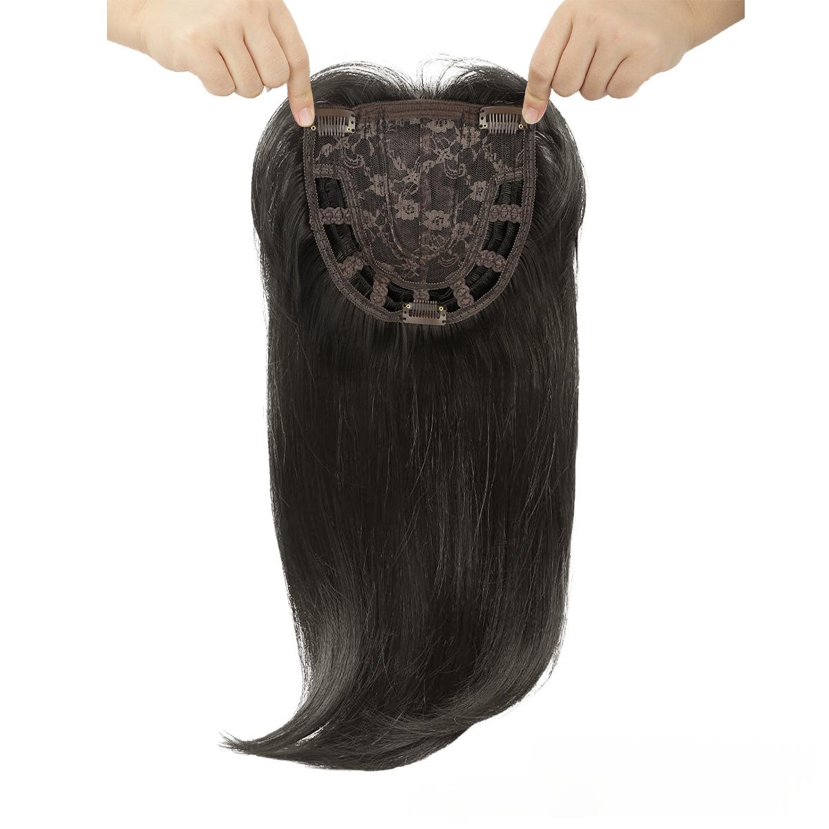 Coiffure synthétique Huit-parties Bangs Long cheveux droit