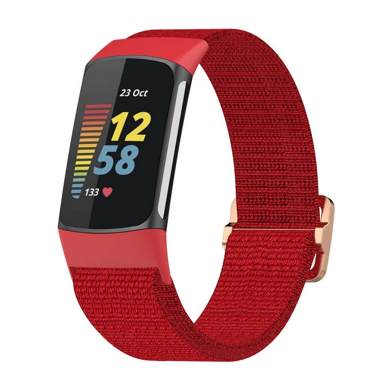 Bande de montre tissée en nylon élastique avec Shell