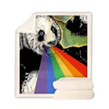 Couverture flanelle de la série Panda