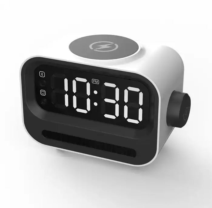 Ambiance Lumière Horloge numérique Réveil Haut-parleur Trois en un