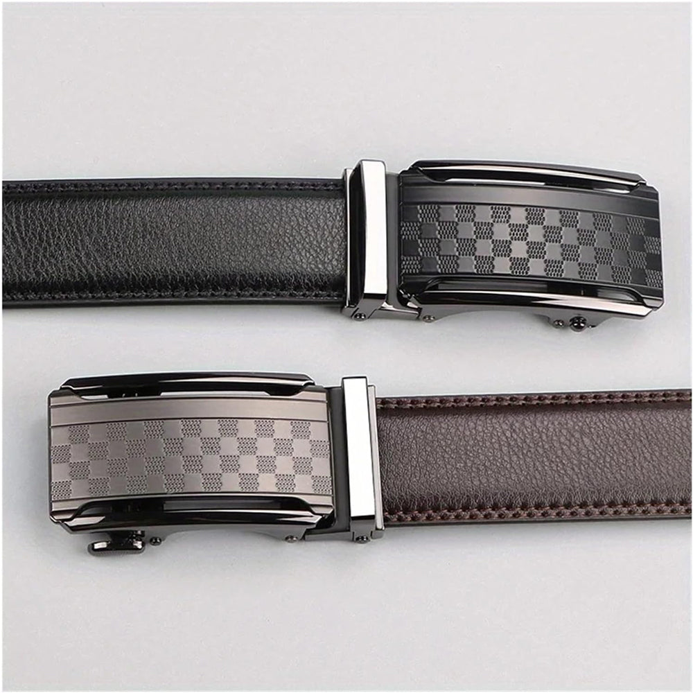 Ceinture automatique de cowhide pour hommes
