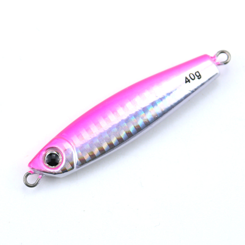 Petit Ke lourd Shore fonte plaque de fer Lure long cast le plomb poisson bionic appât