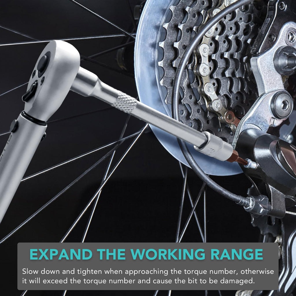 Ensemble de clé de 15 pièces de torque à vélo