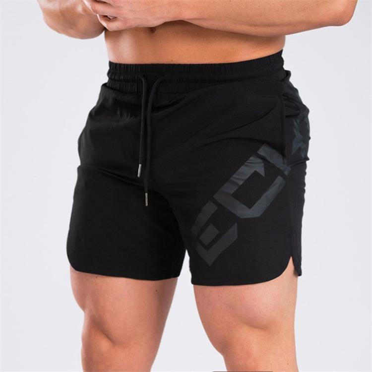 Elastic Thin Training Running Homme Casual Longueur du genou Short sportif d'été