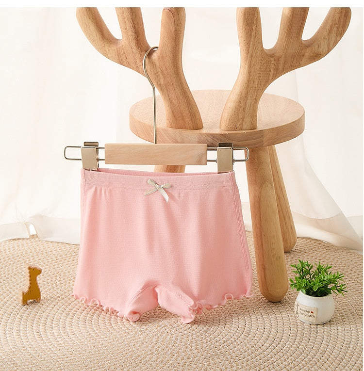 Été filles mince sans couture anti-exposition short de sécurité