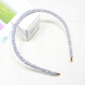 Strass Super Flash bande de cheveux Tempérament sauvage simple épingle à cheveux bande tête