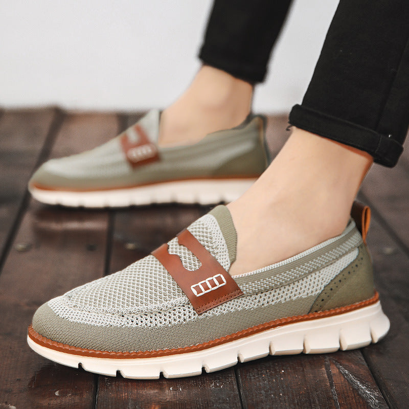 Sneakers occasionnels respirants pour hommes