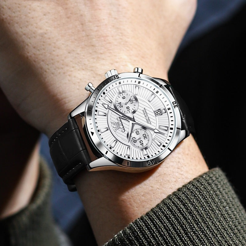 Montre Quartz à gros yeux de style coréen