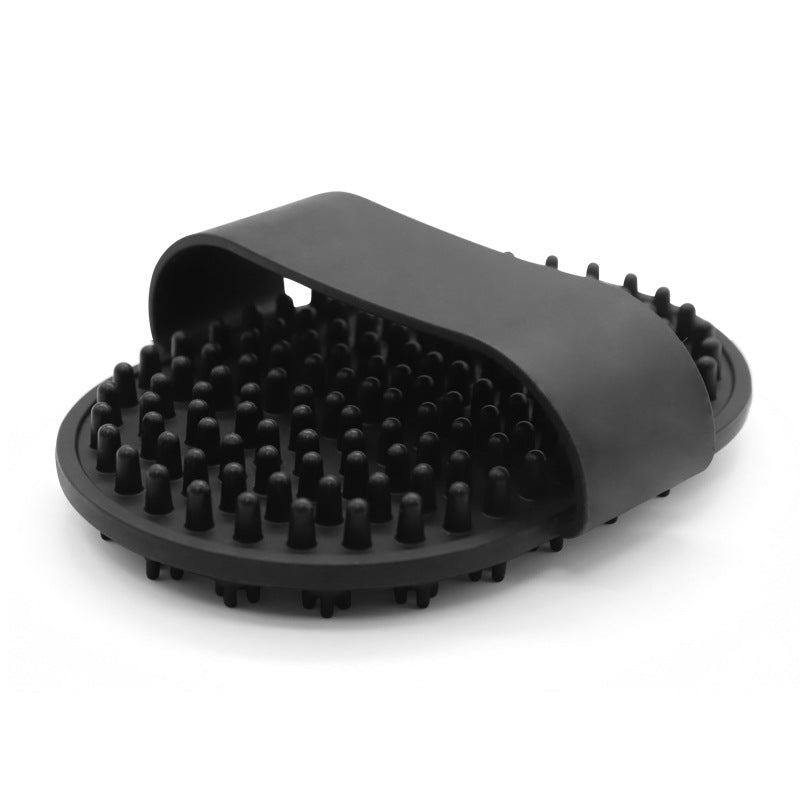 Pet Silicone brosse de bain outil de nettoyage spécialisé pour les chats et les chiens