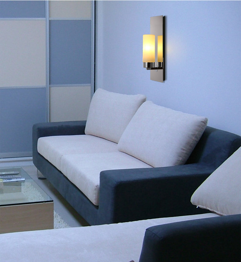 Modern Minimalist Bedside Creative Candlestick Wall Lampe