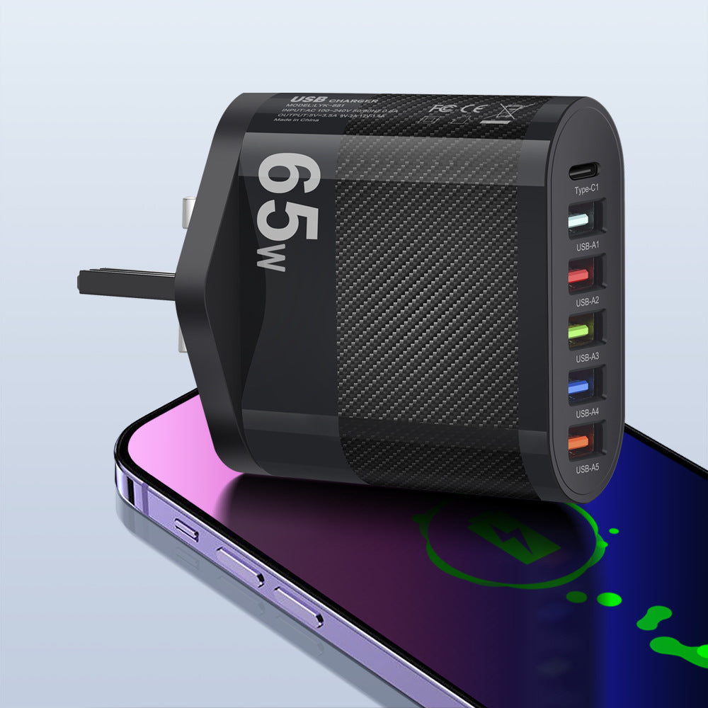 Type-c Prise de recharge multi-interface pour téléphone portable