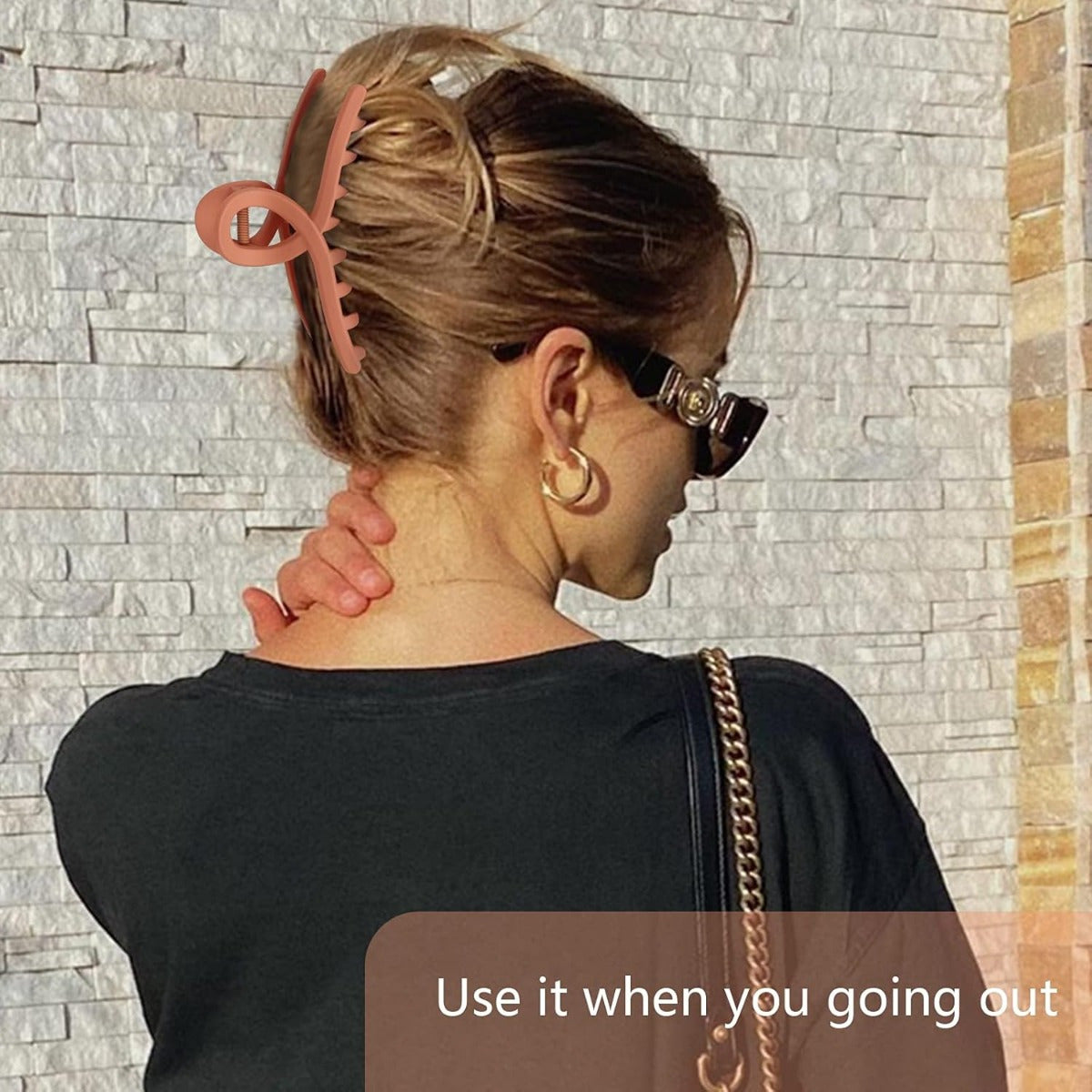 Ensembles de cadeaux de fête multi-pièces – Ensemble de 6 pièces de clips de cheveux mats pour les femmes