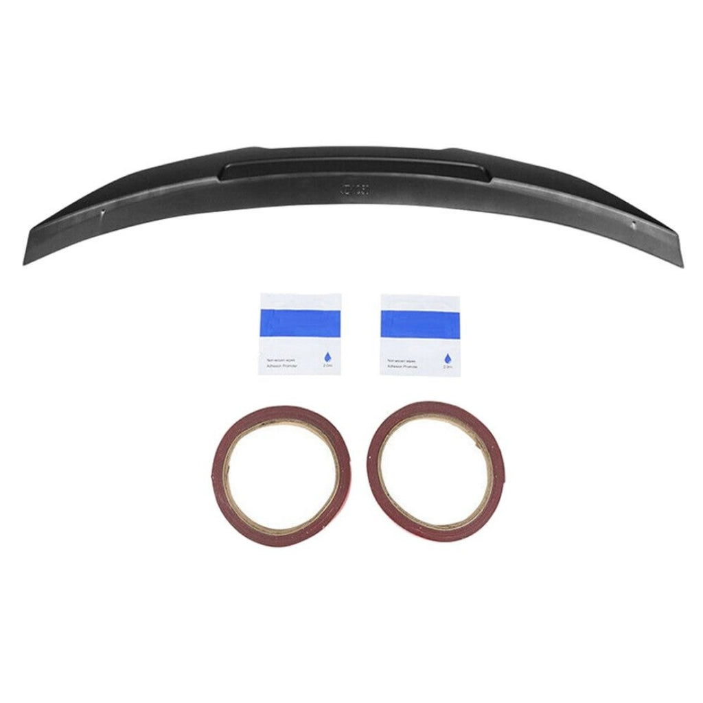 Convient 14-23 Infiniti Q50 PSM Style arrière Trunk Lip Spoiler mat noir ABS