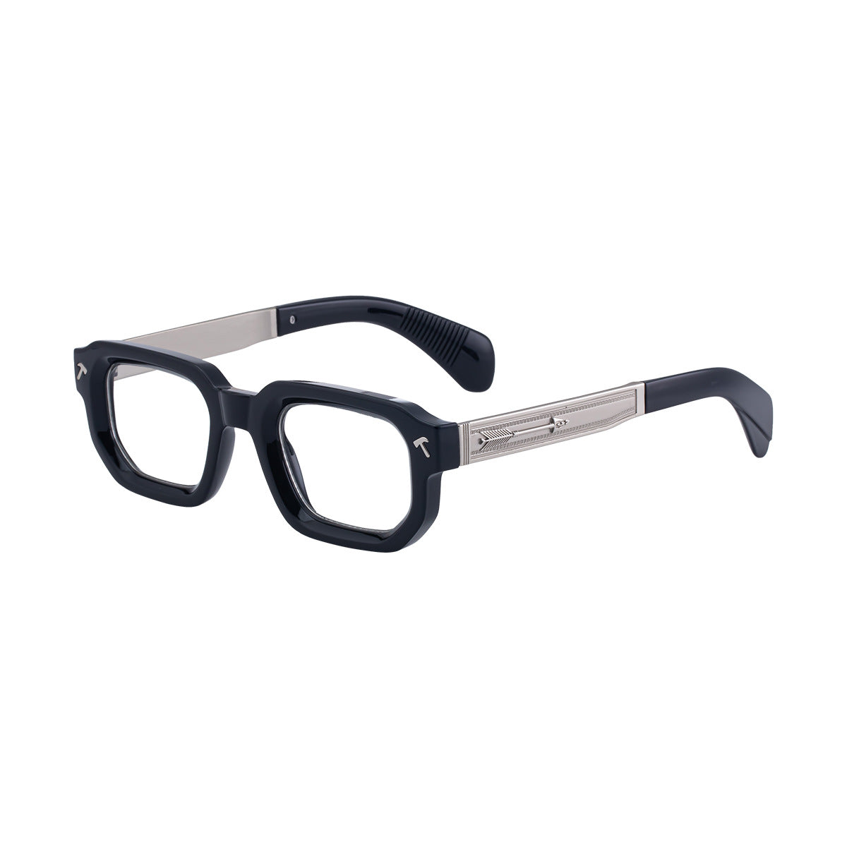 Lunettes de soleil européennes et américaines Fashion Square Frame pour hommes sans ordonnance