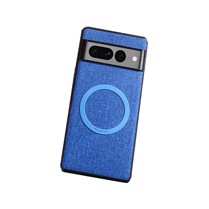 Applicable à l'étui Google Leather Phone Case PIXEL Série Protection tout compris C
