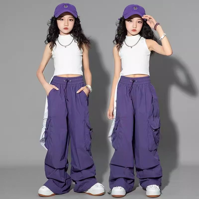Filles Loose Western Style Pantalon large jambe