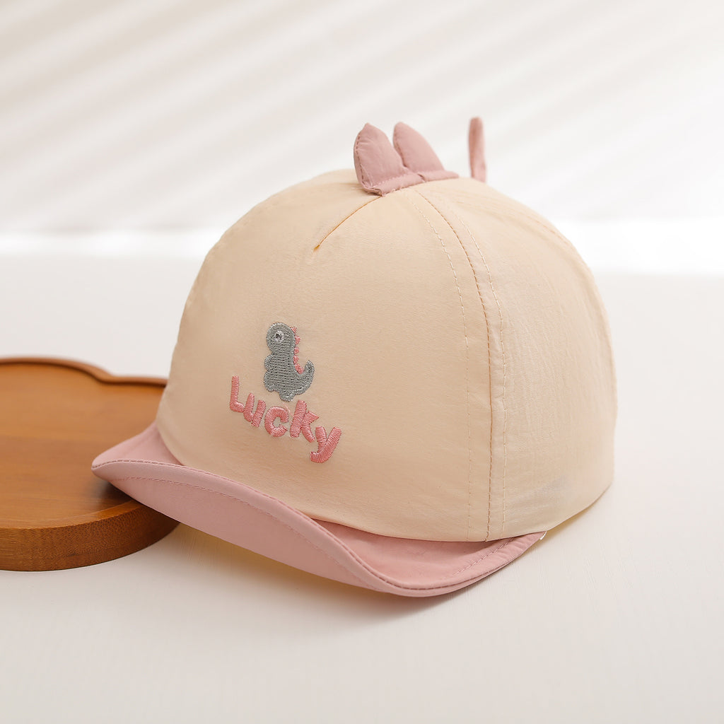 Bouchon de baseball de dinosaure brodé pour bébé - Bouchon de baseball de dinosaure 3D