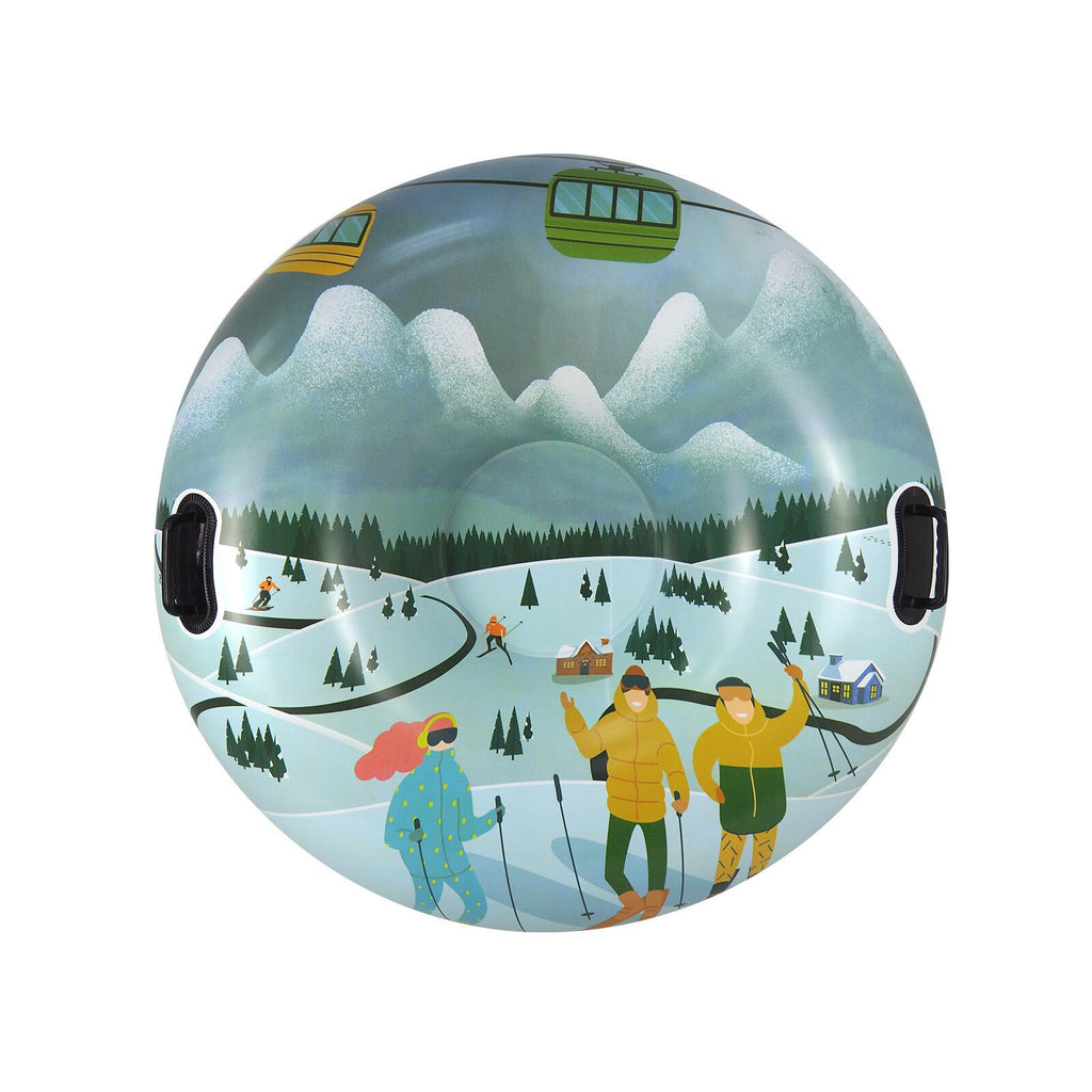 Outdoor Creative Printed PVC anneau de ski d'hiver épais