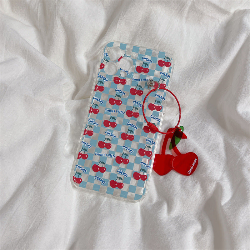 Cerise Pendentif Téléphone portable Cas Xxr Femme