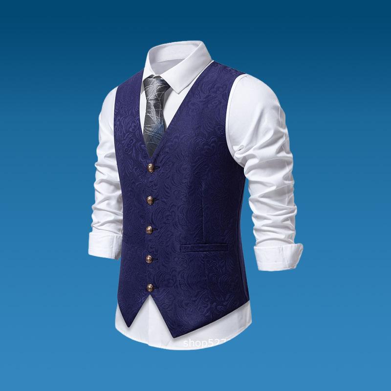 Veste de costume Jacquard pour homme - Veste de costume de soirée de mariage
