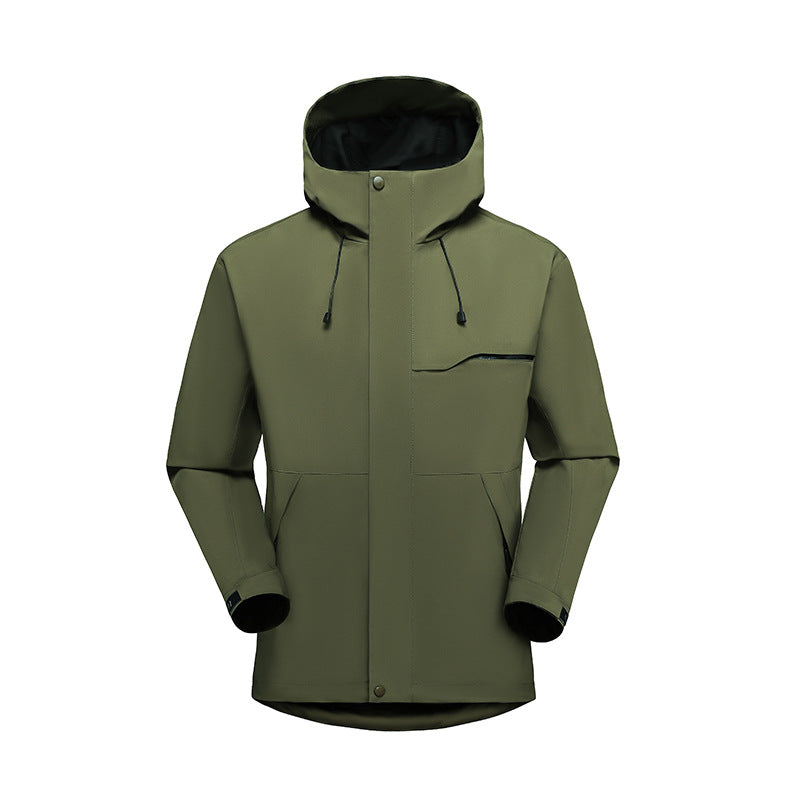 Veste de sport en plein air avec capot pour femmes