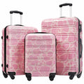 Ensembles de bagages en coque dure Valise Spinner 3 Pcs avec TSA Lock Lightweight-20"+24"+28" Luggag